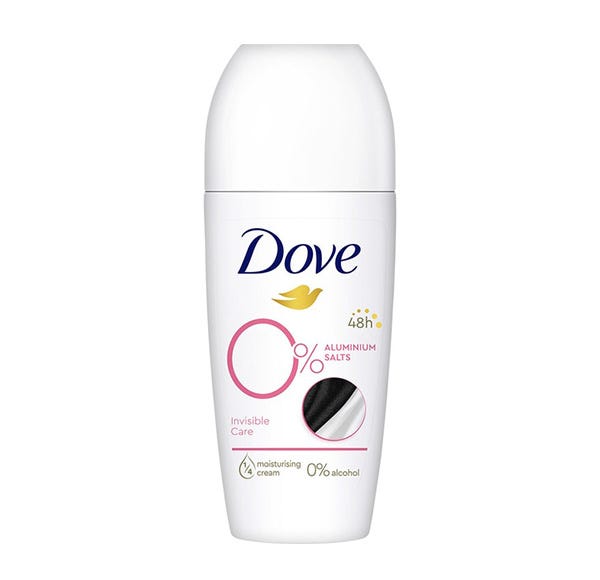 Dove 0% Invisible Care