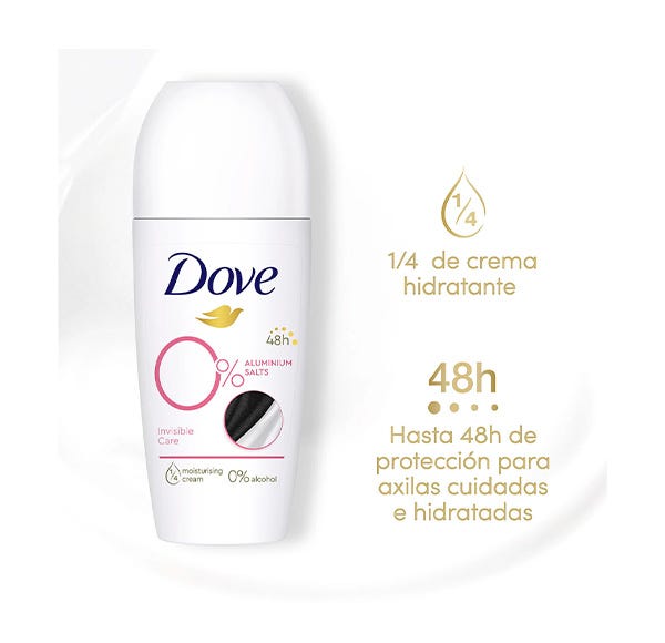 Dove 0% Invisible Care