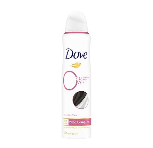 Dove 0% Invisible Care