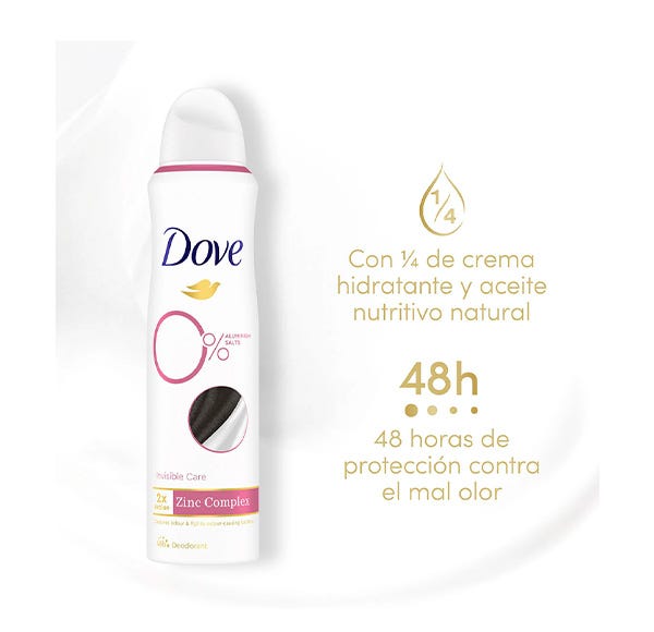 Dove 0% Invisible Care