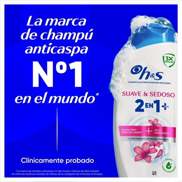 H&s 2En1 Suave&Sedoso