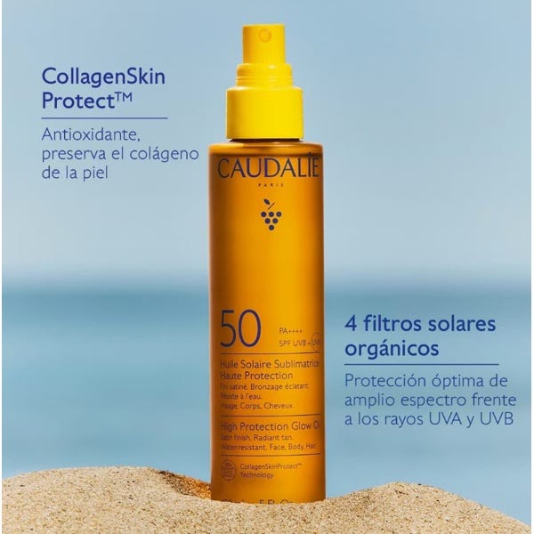 Caudalie Aceite Iluminador SPF50