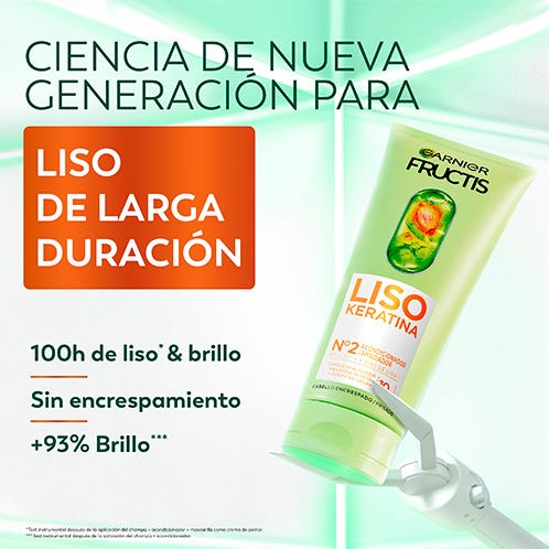 Fructis Acondicionador Liso Keratina