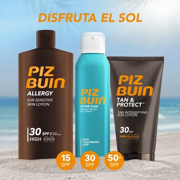 Piz Buin Allergy Face Cream Spf 50+