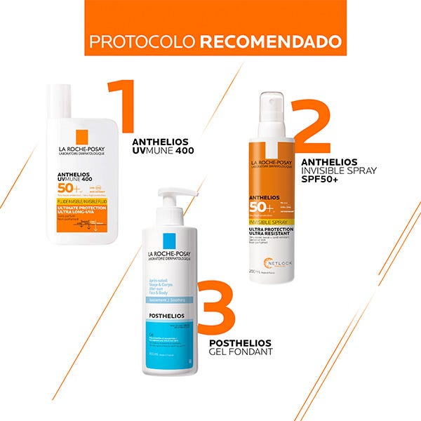 La Roche Posay Anthelios Uv-Mune 400 Fluido Invisible Spf50