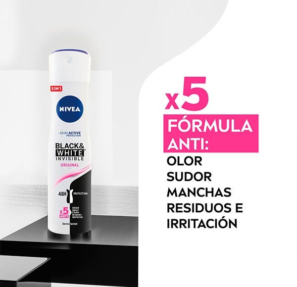 Nivea Black And White Invisible Original