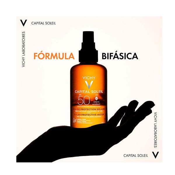 Vichy Capital Soleil Enhanced Tan Water Spf50+