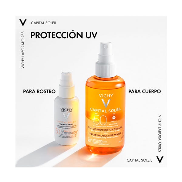 Vichy Capital Soleil Enhanced Tan Water Spf50+