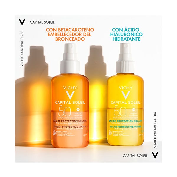 Vichy Capital Soleil Enhanced Tan Water Spf50+