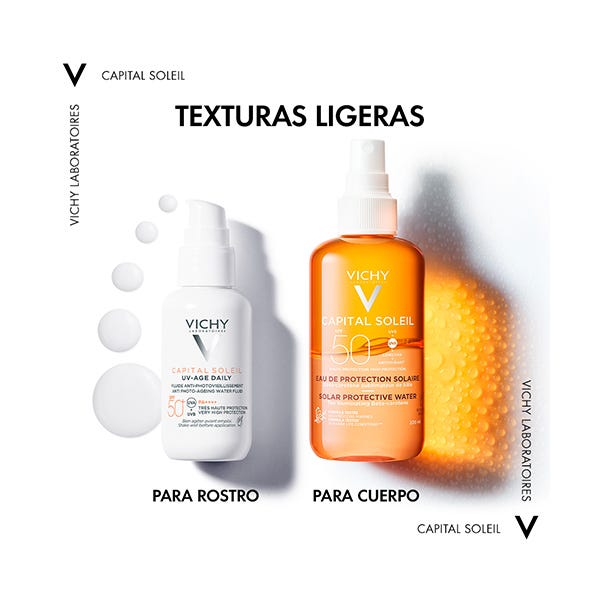 Vichy Capital Soleil Enhanced Tan Water Spf50+