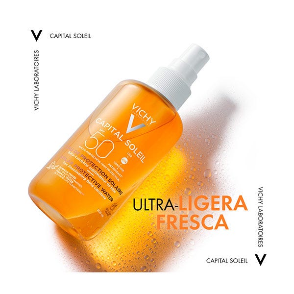Vichy Capital Soleil Enhanced Tan Water Spf50+