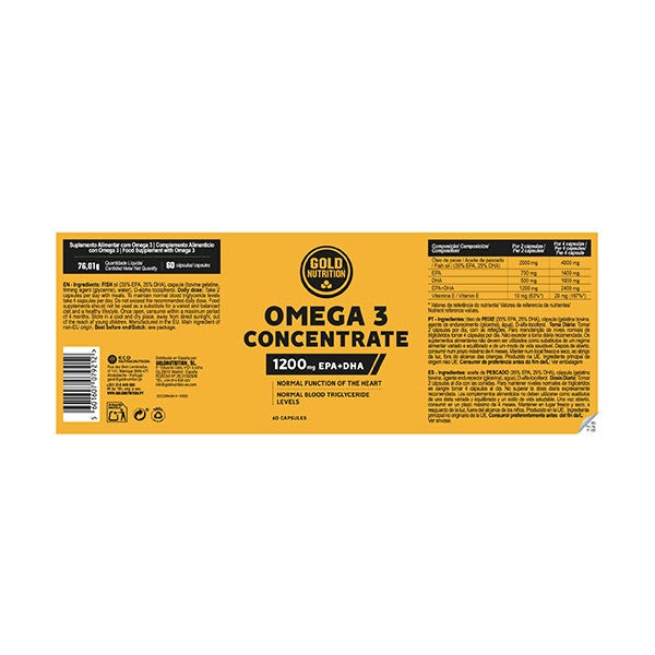 Cápsulas Omega 3 Concentrado