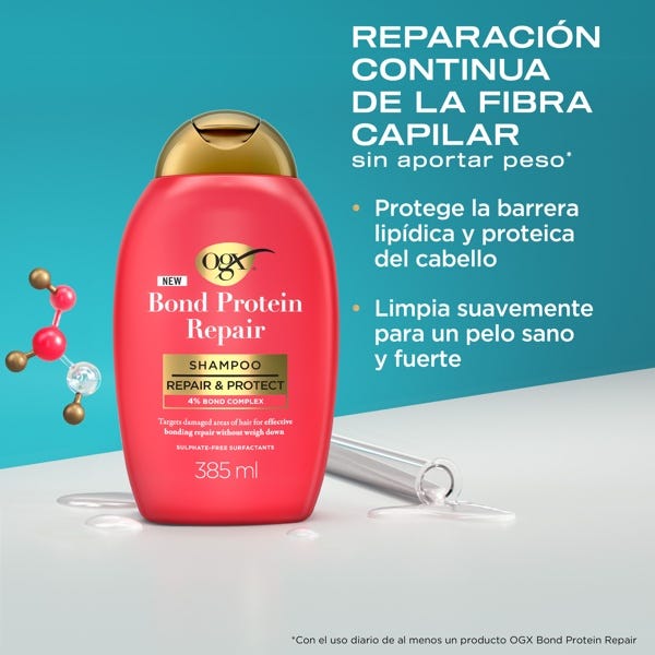 Ogx Champú 4% Bond Complex