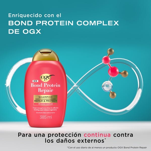 Ogx Champú 4% Bond Complex