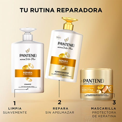 Pantene Champú Active Nutri-Plex Repara & Protege