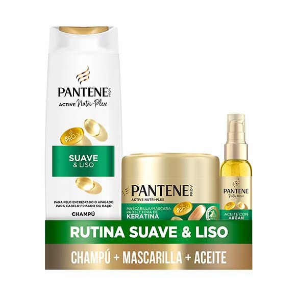 Pantene Champú Active Nutri-Plex Suave & Liso