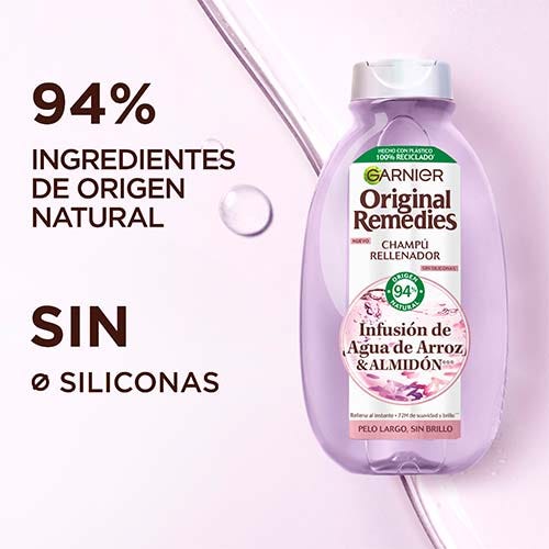 Original Remedies Champú Agua De Arroz