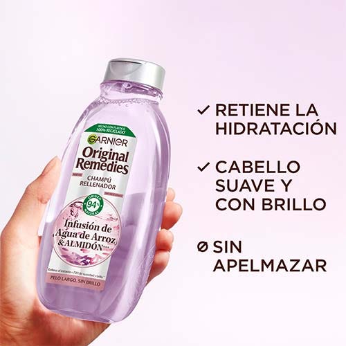 Original Remedies Champú Agua De Arroz
