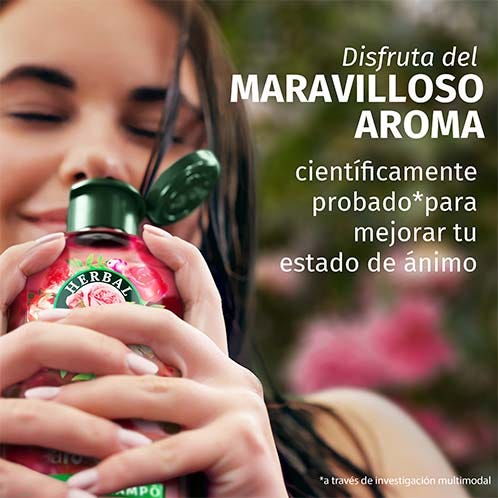 Herbal Essences Champú Aroma Rosas