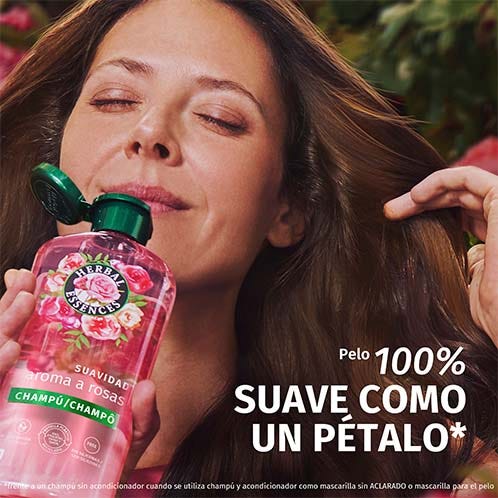 Herbal Essences Champú Aroma Rosas