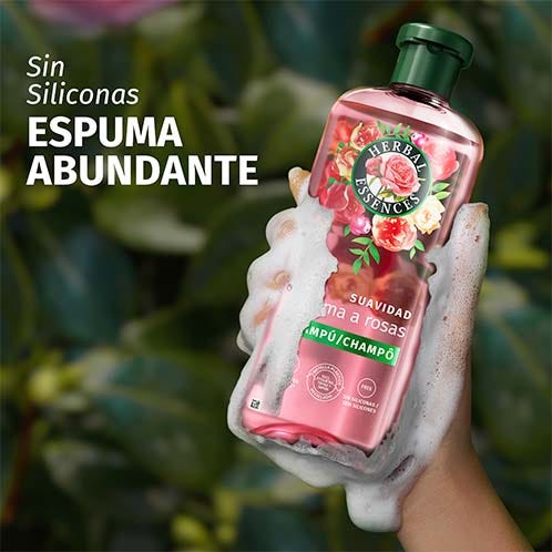 Herbal Essences Champú Aroma Rosas