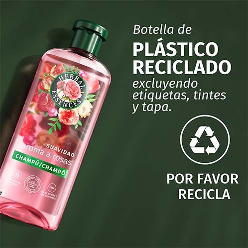 Herbal Essences Champú Aroma Rosas
