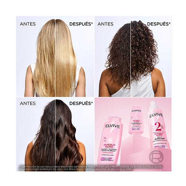 Elvive Champú Boost De Brillo