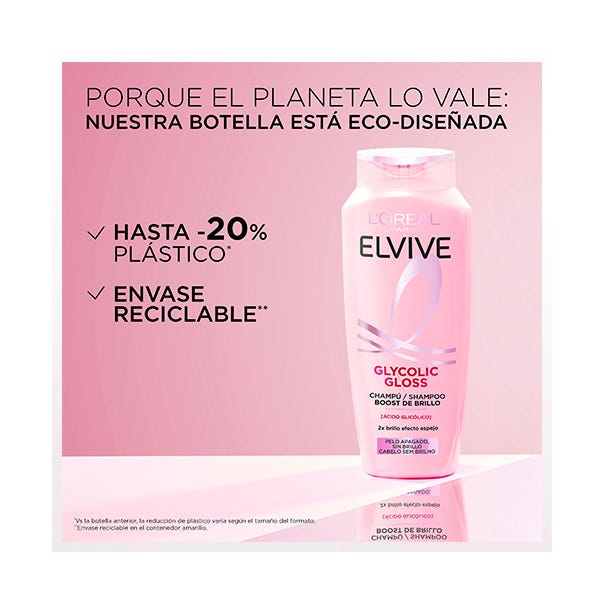 Elvive Champú Boost De Brillo
