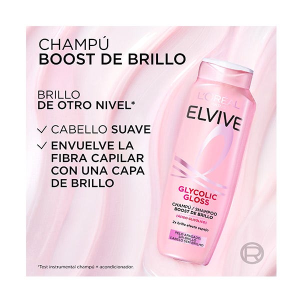 Elvive Champú Boost De Brillo