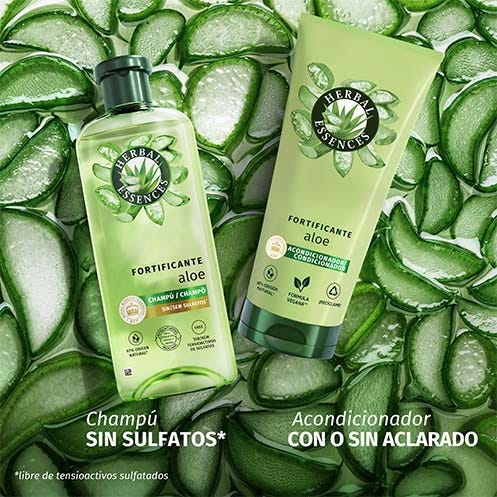 Herbal Essences Champú Fortificante Aloe