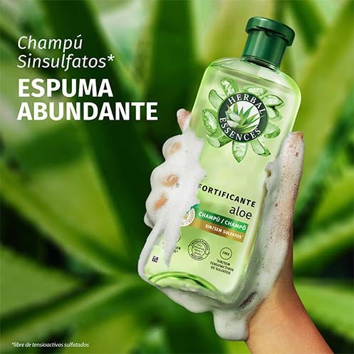 Herbal Essences Champú Fortificante Aloe
