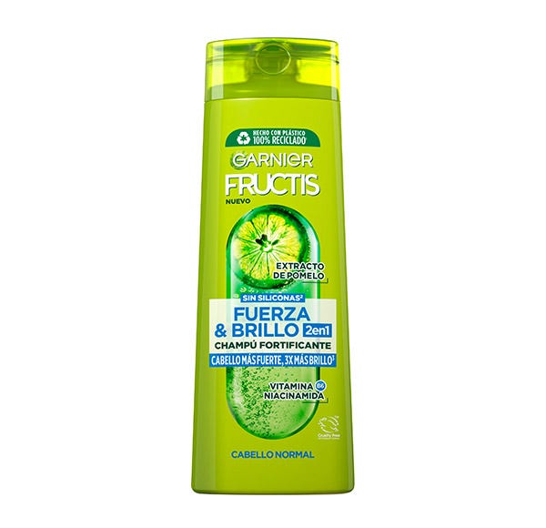 Champú Fructis Fuerza & Brillo 2 En 1