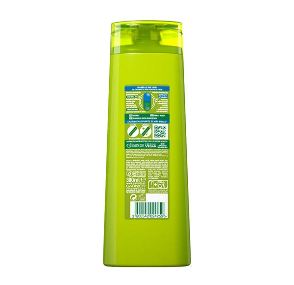 Champú Fructis Fuerza & Brillo 2 En 1