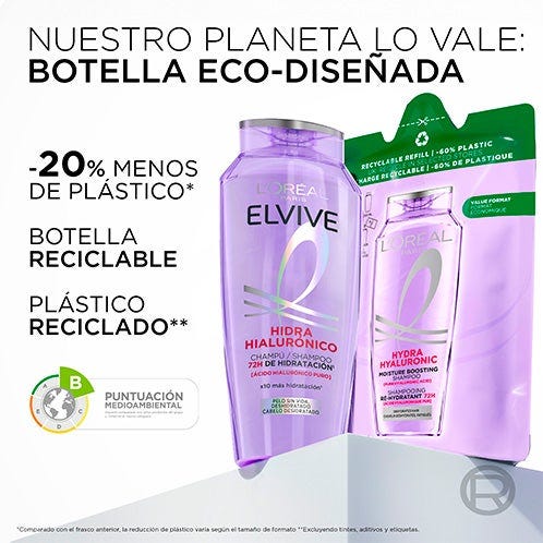 Elvive Champú Hidra Hialurónico