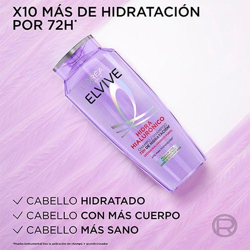 Elvive Champú Hidra Hialurónico