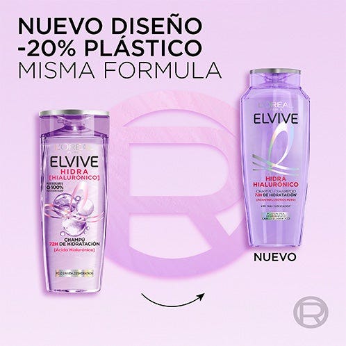 Elvive Champú Hidra Hialurónico