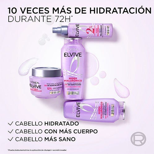 Elvive Champú Hidra Hialurónico