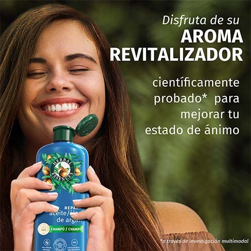 Herbal Essences Champú Reparador Aceite Argán