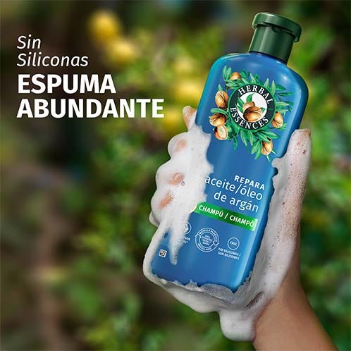 Herbal Essences Champú Reparador Aceite Argán