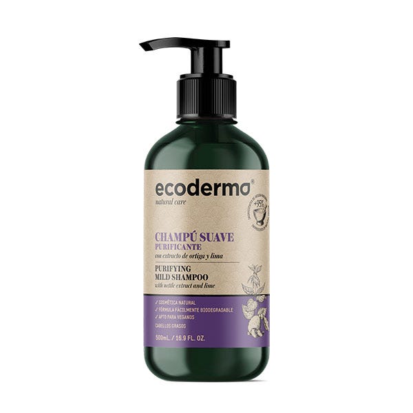 Ecoderma Champú Suave Purificante