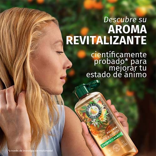 Herbal Essences Champú Volumen Naranja