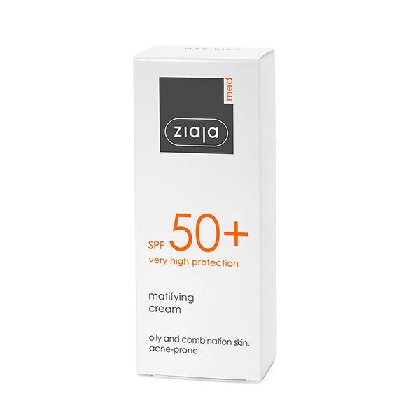 Spf50+ Crema Facial Protectora Matificante