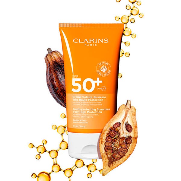 Clarins Crema Solar Antiedad SPF50+ Cuerpo
