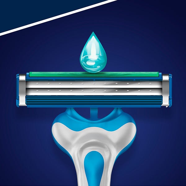 Desechable Gillette Blue II Maximum