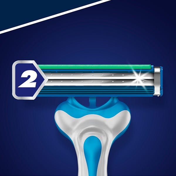 Desechable Gillette Blue II Maximum