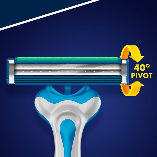 Desechable Gillette Blue II Maximum