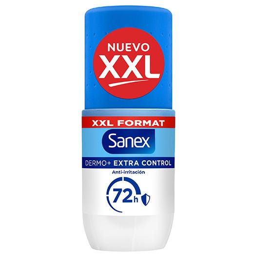 Sanex Desodorante Roll-On Dermo+ Extra Control