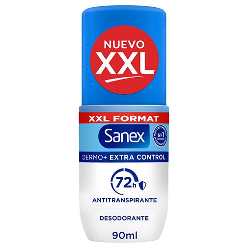 Sanex Desodorante Roll-On Dermo+ Extra Control