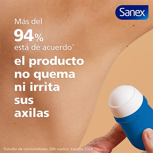 Sanex Desodorante Roll-On Dermo+ Extra Control