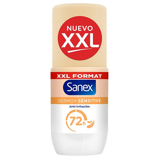 Sanex Desodorante Roll-On Dermo + Sentive